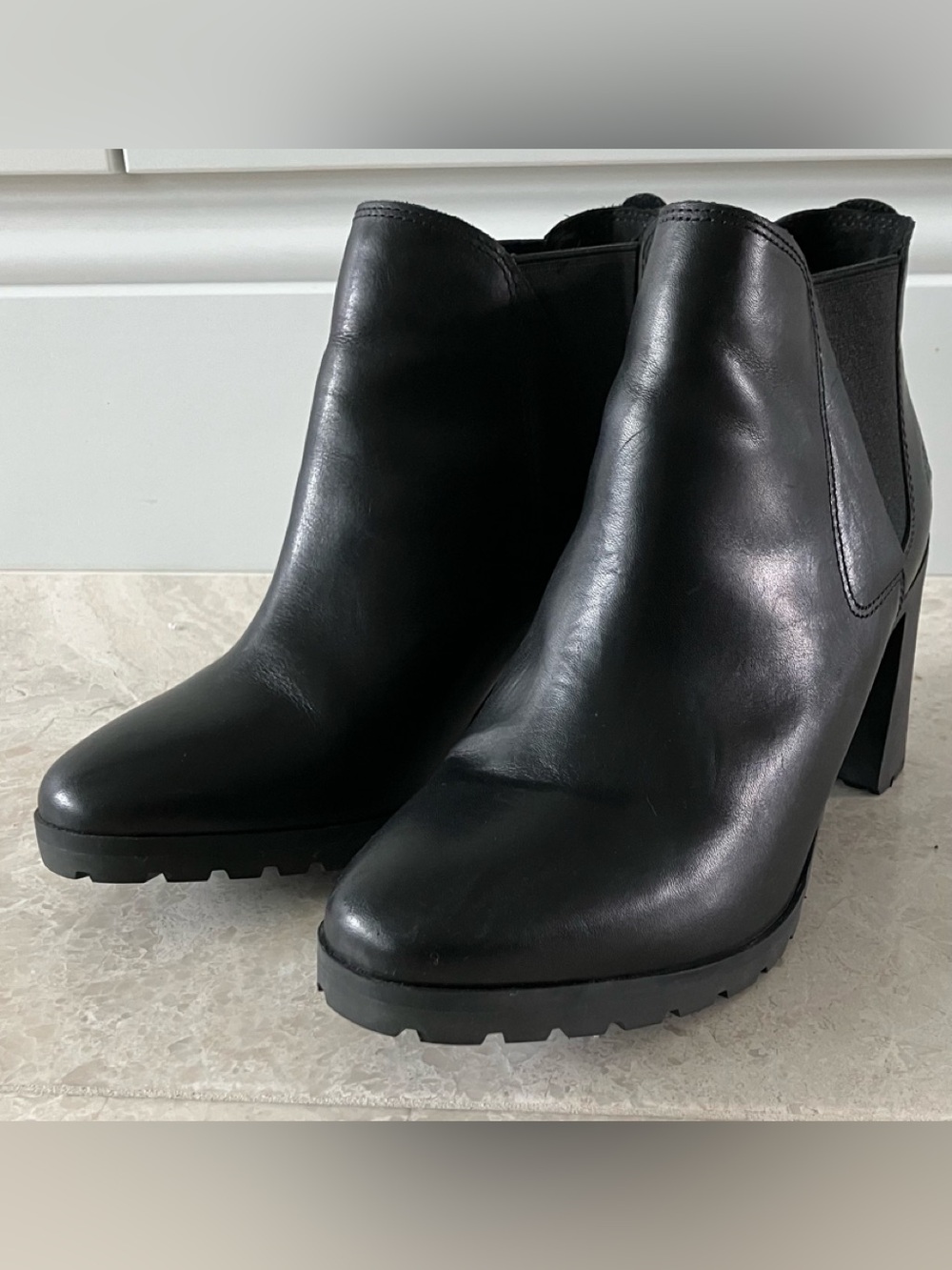 Women's Leather Allington Chelsea Boots Sz 8.5